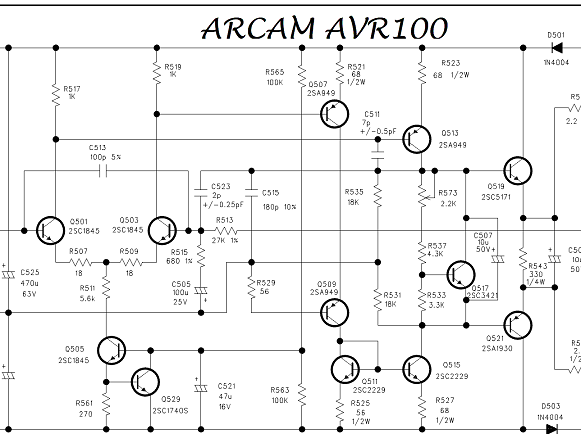 Modifikasi Final Power Arcam Audio Schematics Collectionaudio