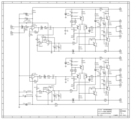 SKEMA DRIVER SOCL 506 BTL AUDIO SCHEMATICS COLLECTIONAUDIO SCHEMATICS