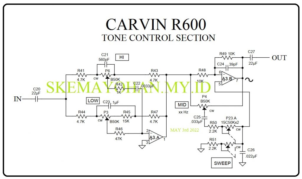 ANEKA TONE CONTROL CARVIN (1) - AUDIO SCHEMATICS COLLECTIONAUDIO ...