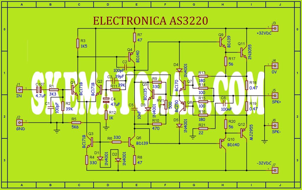 POWER OCL ELECTRONICA AS3220 SEBELUM MENJADI 300W