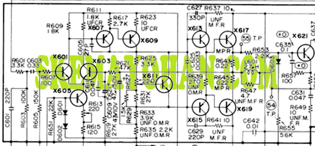 skema asli OCL 150W JVC JAS41