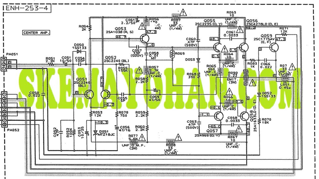 schematic awal MENAMBAH SERVO DRIVER PADA JVC