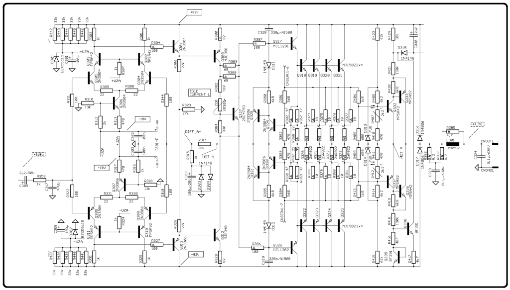 KLONING POWER OCL 82V 800W ELECTROVOICE PSX1600