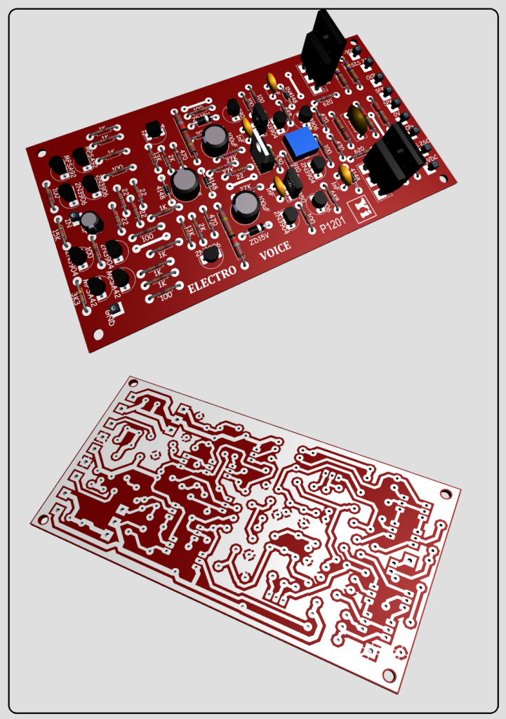 3D KLONING DRIVER 1200W ELECTROVOICE