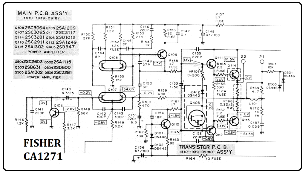 MODIFIKASI KLONING POWER OCL 62V FISHER CA1271
