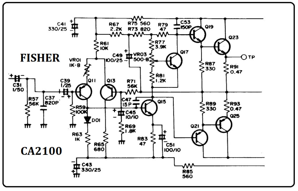 POWER OCL INPUT SENSITIF FISHER CA2100