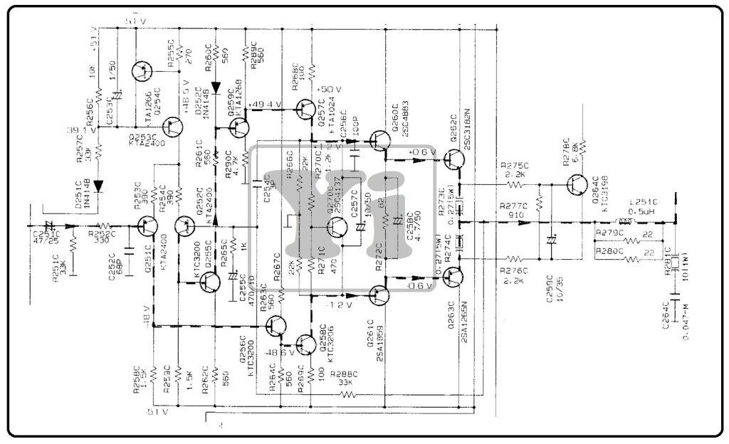 SKEMA AWAL KLONING POWER OCL HARMAN KARDON AVI200MKii