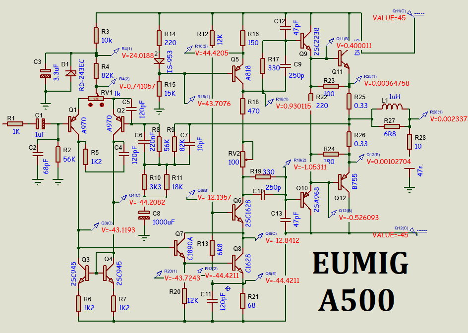 SISTIM FEEDBACK GAIN YANG MENARIK PADA POWER OCL EUMIG A500