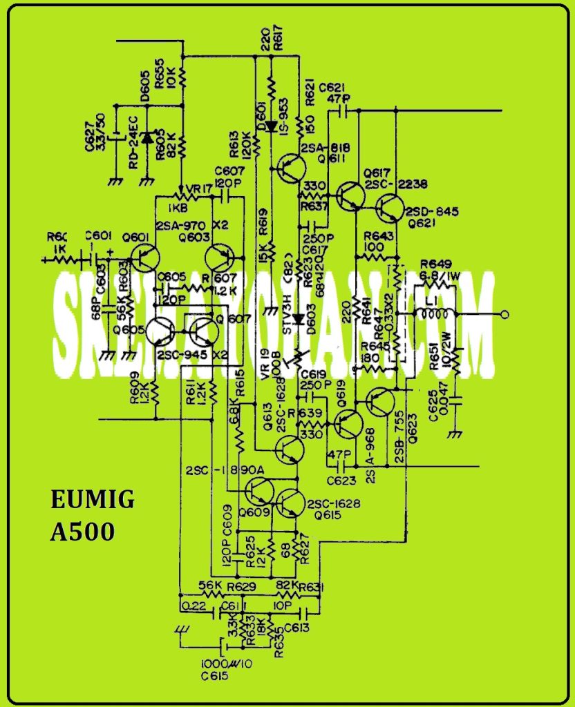 skema FEEDBACK GAIN YANG MENARIK EUMIG A500
