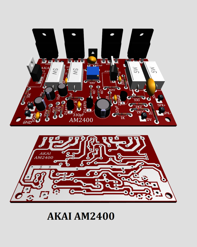 PENAMPAKAN KLONING POWER MODIFIKASI AKAI AM2400