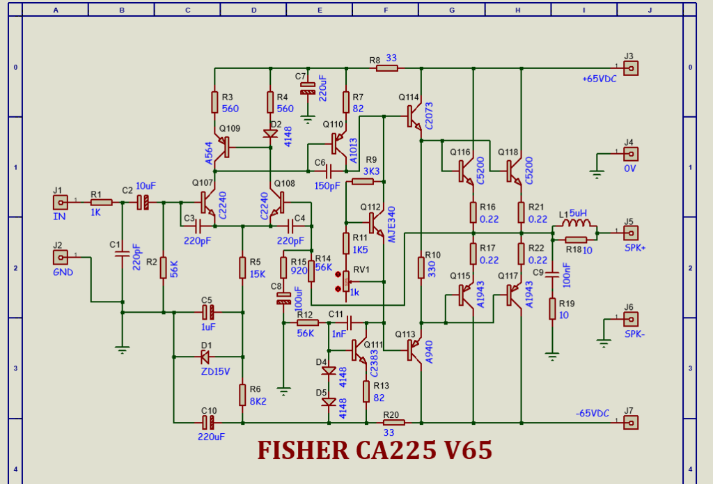 rangkaian akhir MODIFIKASI SERVO DRIVER OCL FISHER CA225