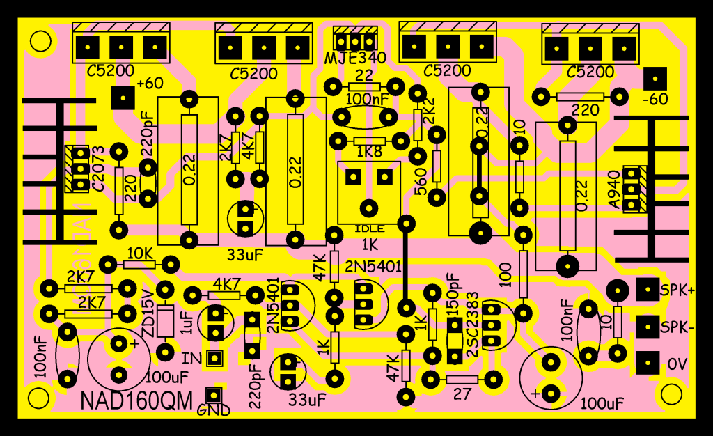 layOut KLONING POWER NAD160 
