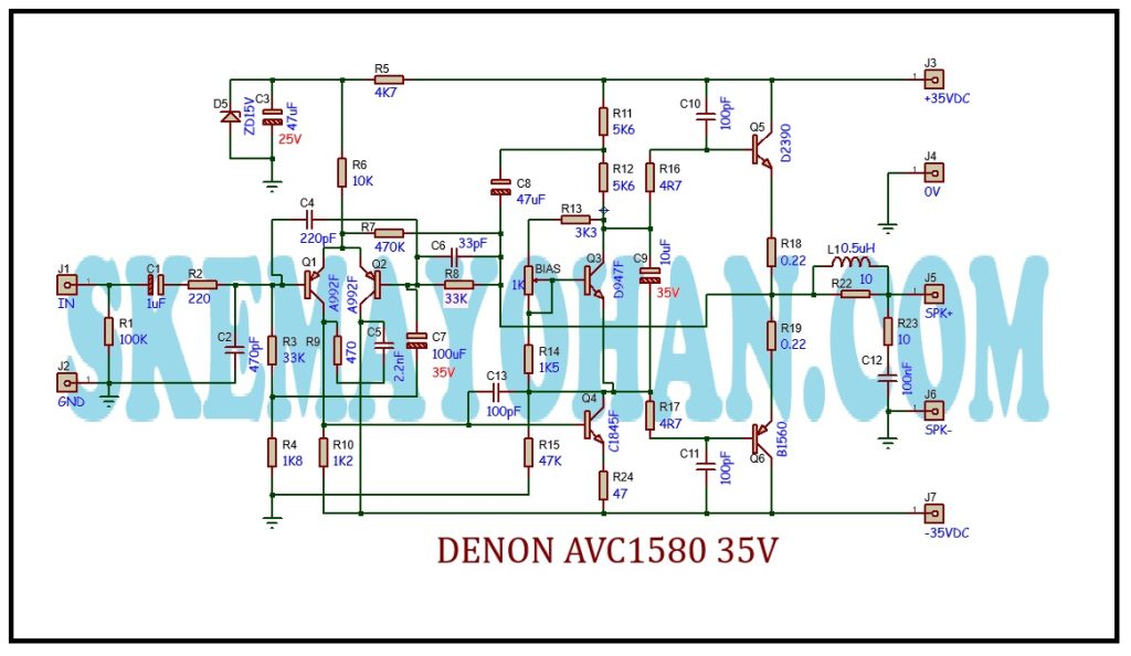 gambar ulang KLONING POWER DENON AVC1580