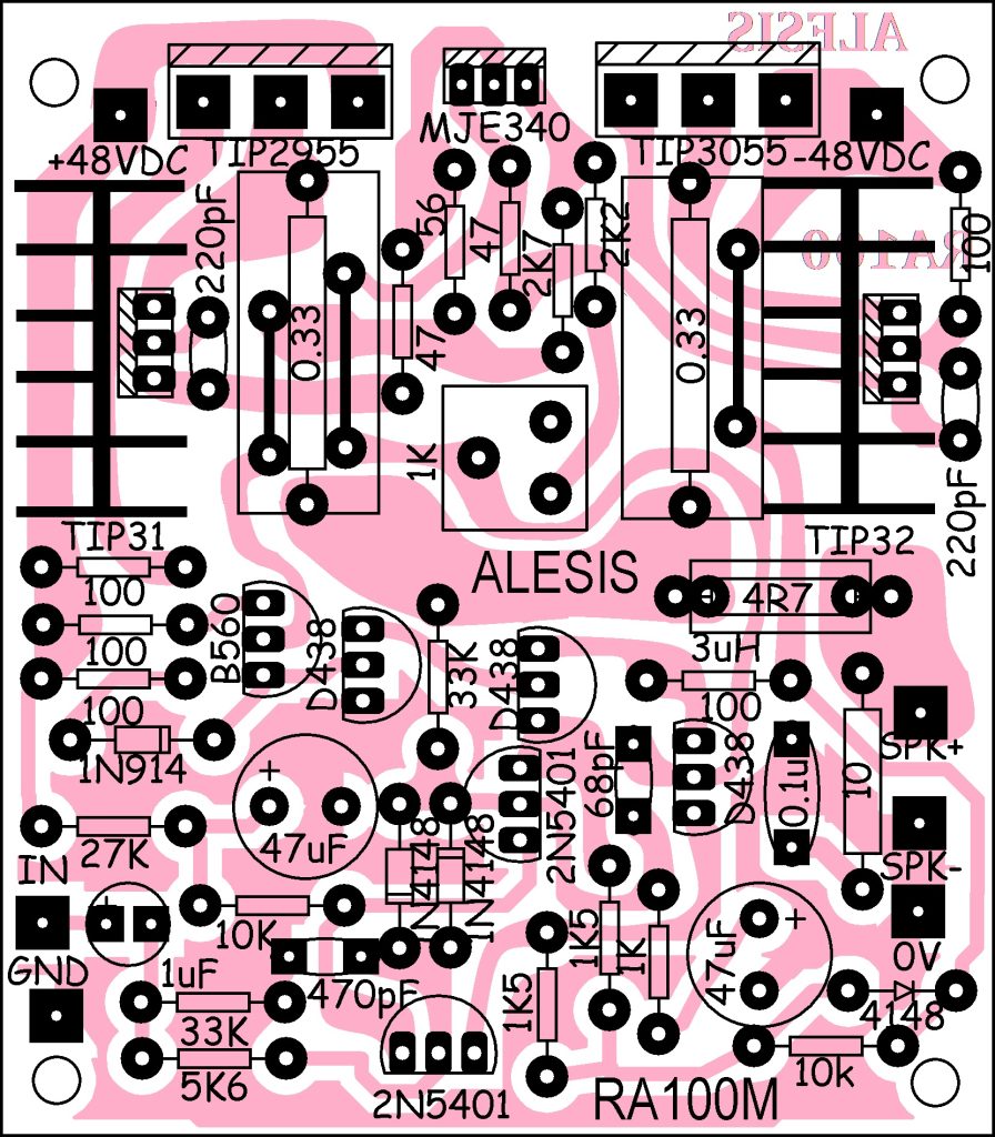 KLONING POWER ALESIS RA100
