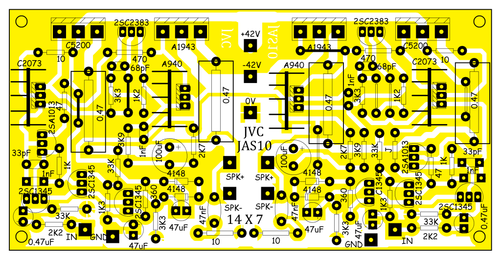 layout KLONING POWER STEREO JVC