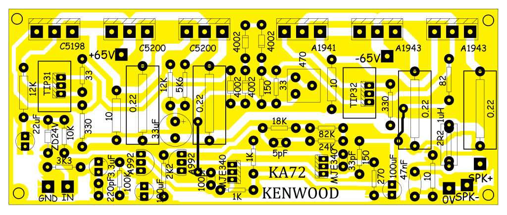 MODIFIKASI TEF KENWOOD KA72