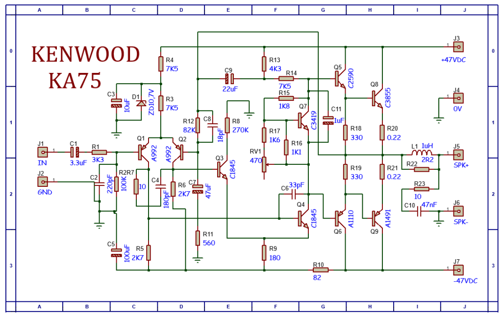 gambar ulang KLONING POWER GAIN TINGGI KENWOOD KA75