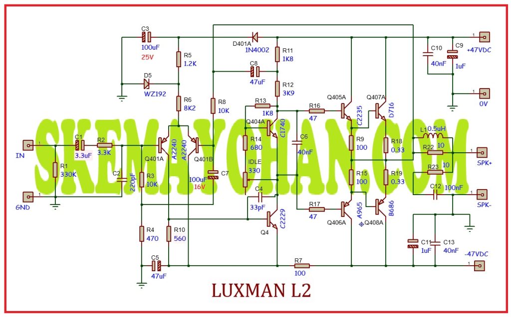 GAMBAR ULANG KLONING POWER LUXMAN L2