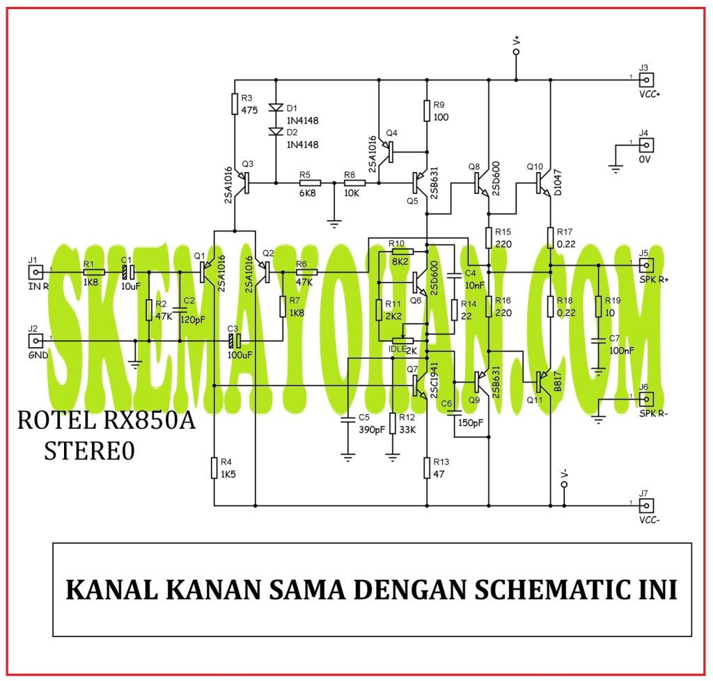 GAMBAR ULANG KLONING POWER 100W ROTEL