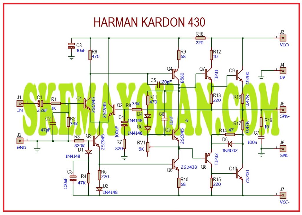 SKEMA ULANG KLONING POWER HK430 8X8