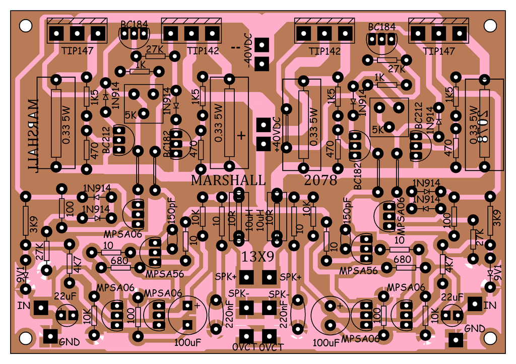 KLONING POWER DARLINGTON STEREO MARSHALL 2078