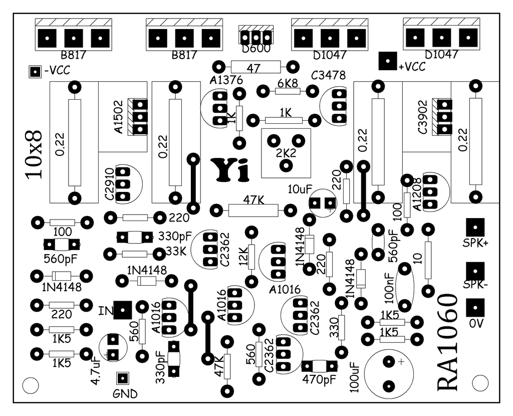 KLONING POWER ROTEL RA1060 48V