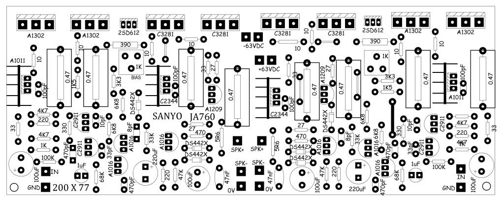 KLONING POWER SANYO JA760 STEREO