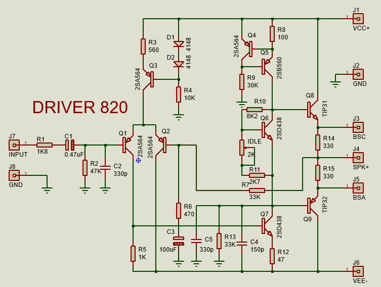 KLONING DRIVER ROTEL 820
