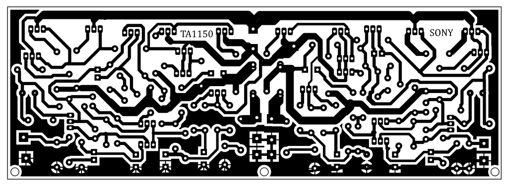 KLONING POWER SONY TA1150 STEREO