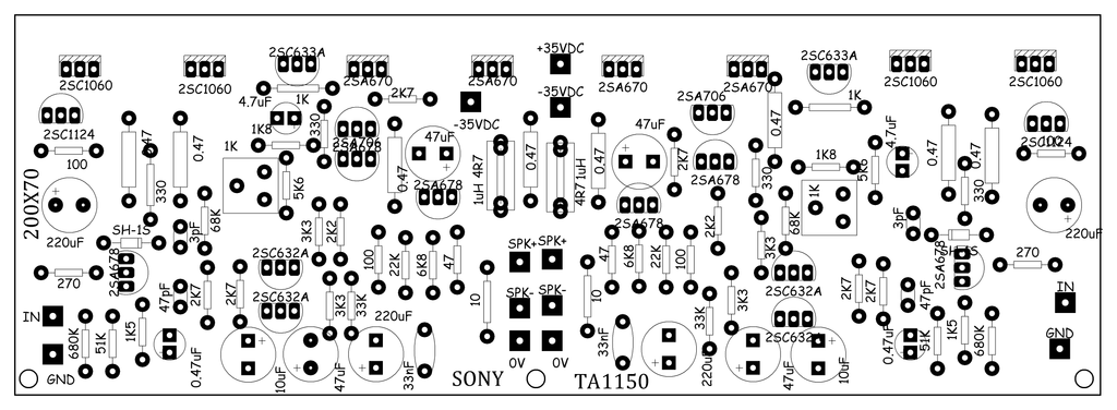 KLONING POWER SONY TA1150 STEREO