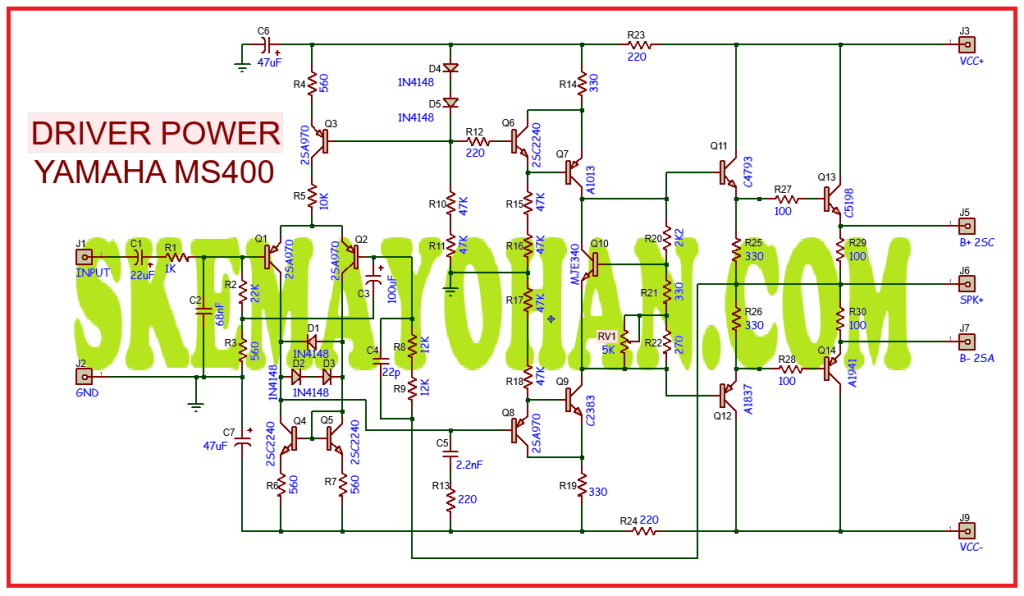 GAMBAR ULANG KLONING DRIVER YAMAHA MS400
