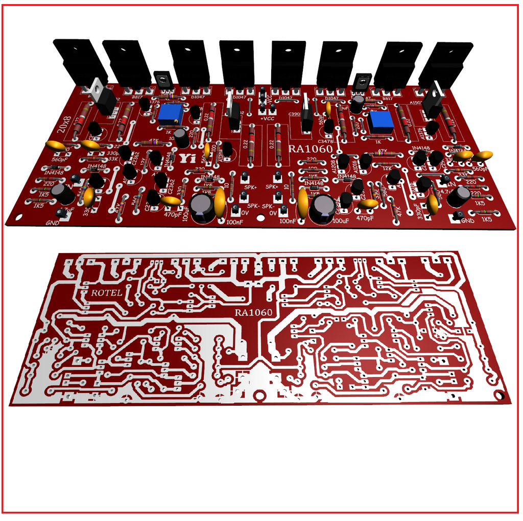 KLONING POWER STEREO ROTEL
