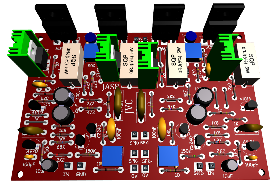 KLONING POWER JVC JAS8 STEREO
